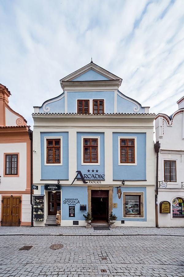 Arcadie Hotel & Apartments Cesky Krumlov Bagian luar foto