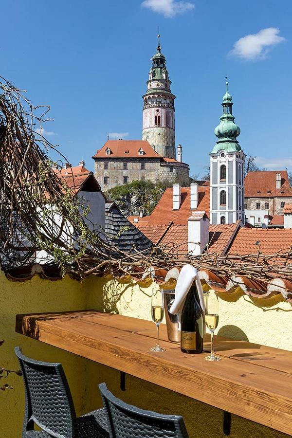 Arcadie Hotel & Apartments Cesky Krumlov Bagian luar foto